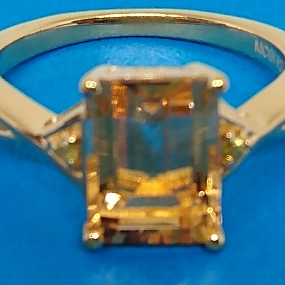 Citrine& yellow diamond! - Picture 6 of 8